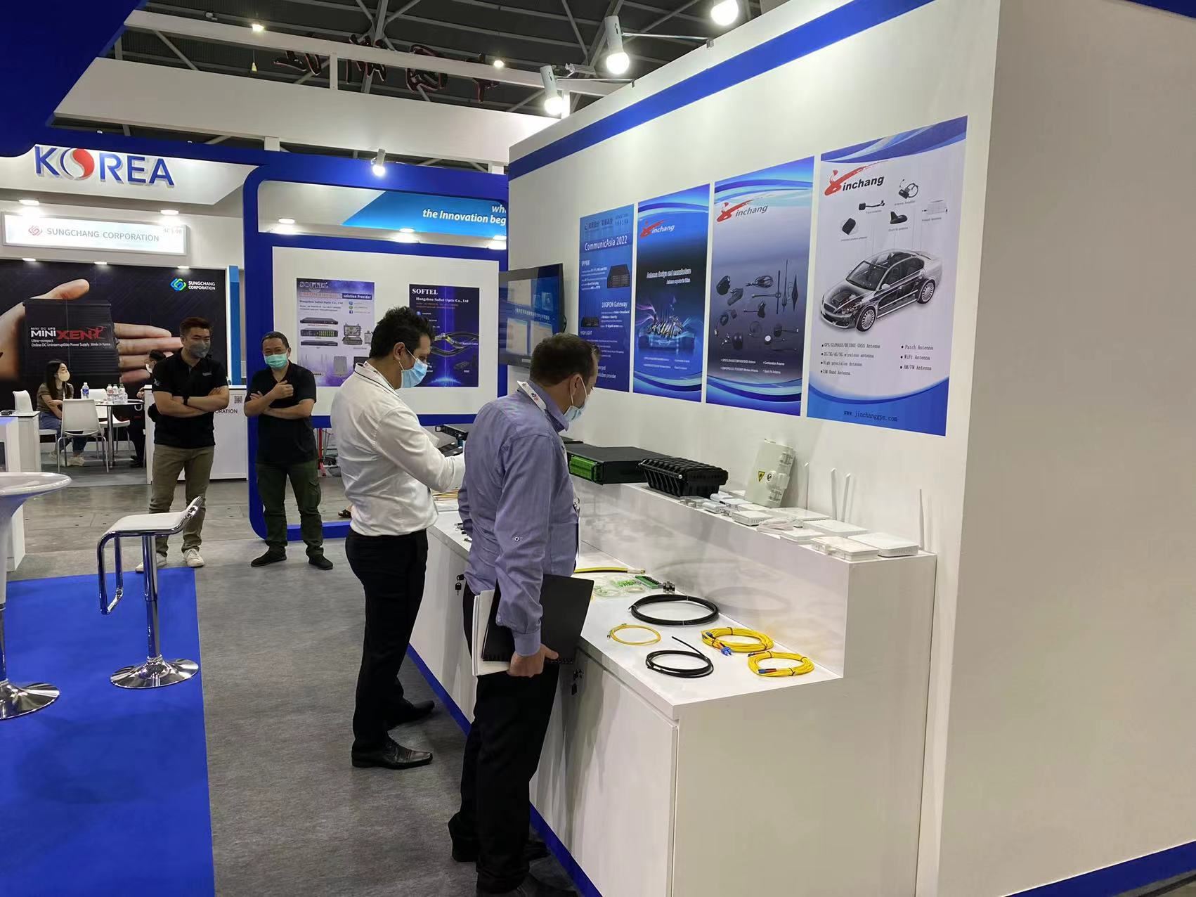 Softel CommunicAsia 2022 Fuarlarına Katıldı